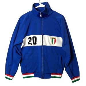 Retroleague Italian track zip up jacket